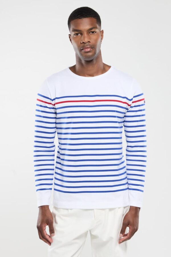Marinière Armor Lux Homme Coton épais Col Bateau-4