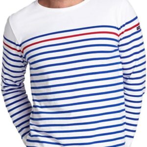 Marinière Armor Lux Homme Coton épais Col Bateau-0