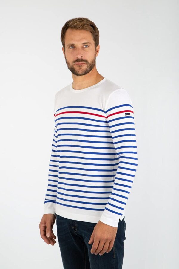 Marinière Armor Lux Homme Coton épais Col Bateau-6