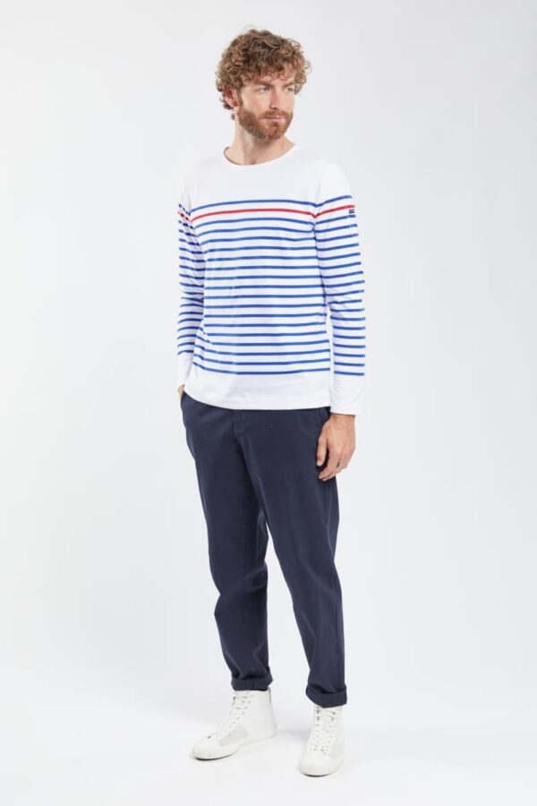 Marinière Armor Lux Homme Coton épais Col Bateau-5