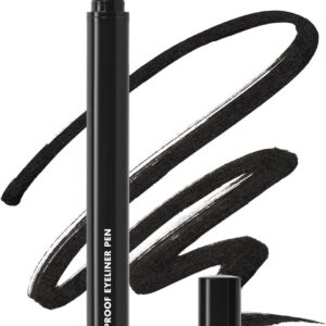 Eyeliner e.l.f. H2O Proof imperméable pointe feutre noir-0