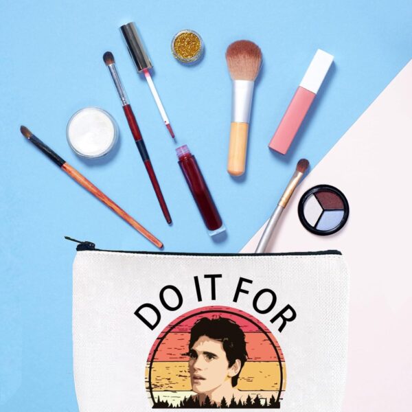 Trousse de maquillage LEVLO coton lin imperméable cadeau-3