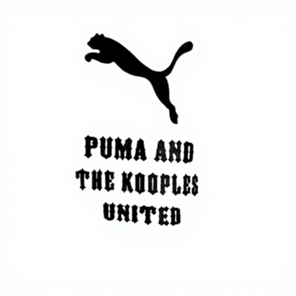 T-shirt PUMA The Kooples Homme Blanc Manches Courtes