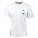 T-shirt PUMA The Kooples Homme Blanc Manches Courtes