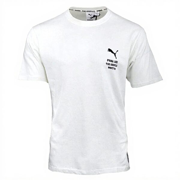 T-shirt PUMA The Kooples Homme Blanc Manches Courtes