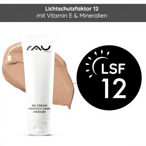 Crème BB RAU Cosmetics soin couvrant protection UV teint