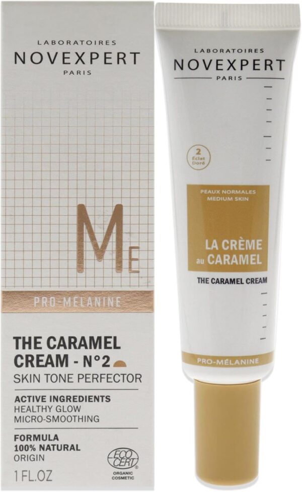 Hydratant visage Novexpert Caramel Cream soin antirides jour-0