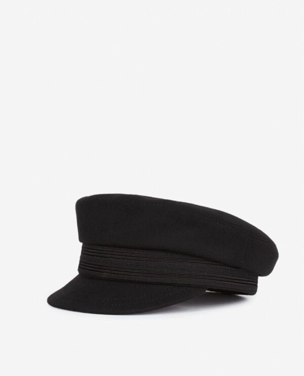 Casquette en laine The Kooples béret visière femme-2