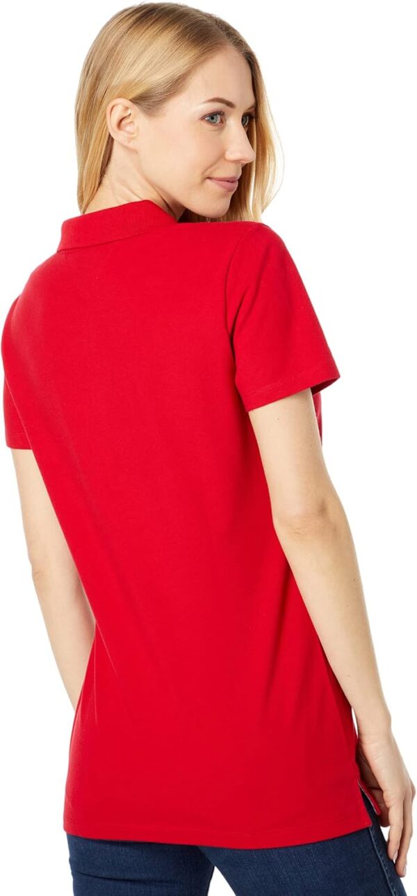 Polo femme Tommy Hilfiger pique manches courtes couleurs-1