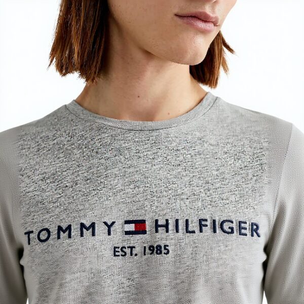 T-shirt Tommy Hilfiger Homme Logo Brodé 100 Coton Manches