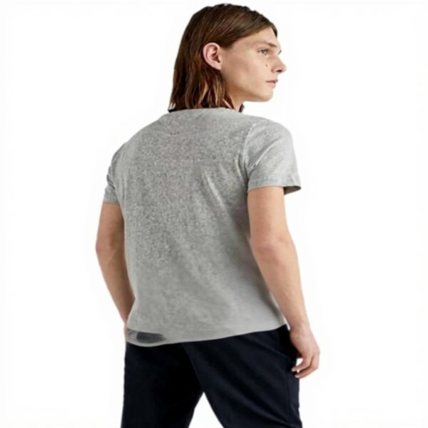 T-shirt Tommy Hilfiger Homme Logo Brodé 100 Coton Manches