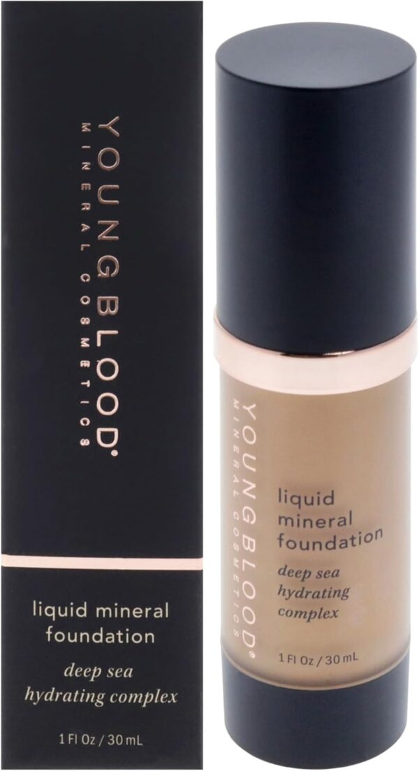 Fond de teint liquide minéral Youngblood Golden Tan-0