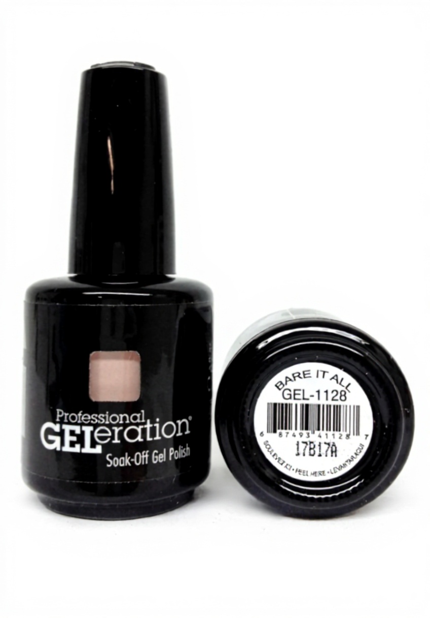 Application du vernis gel Jessica Cosmetics sur ongles naturels