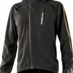 Veste cyclisme ROCKBROS respirante ajustement parfait Noir-0