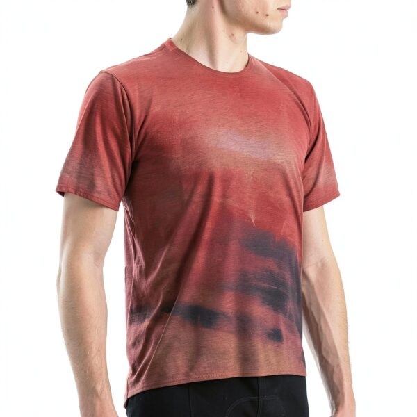 Sportful T-shirt Homme Polyester Coupe Ample Rouge Cayenna-3