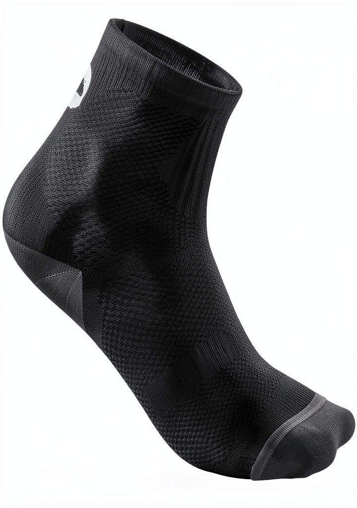 Chaussettes Sportful Femme portées lors d'une course en plein soleil