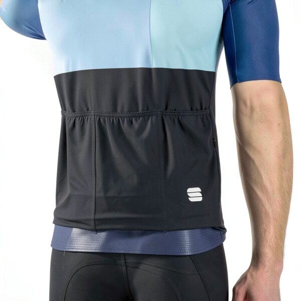 Maillot cyclisme Sportful Bleu Galaxie 3XL respirant-4