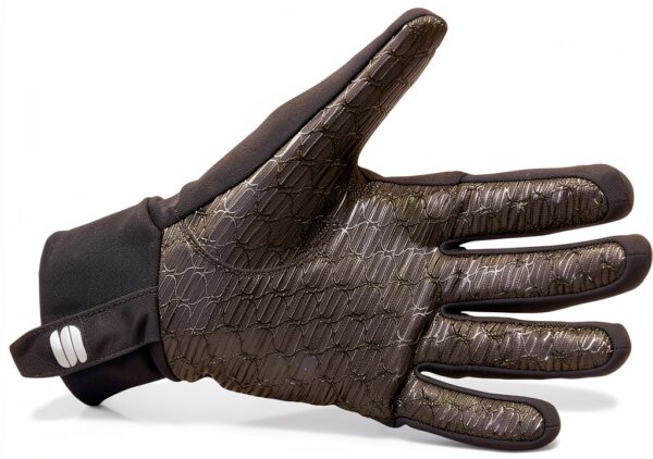 Gants cyclisme Sportful Noir protection vent thermique-1