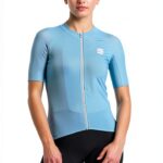 Sportful maillot cyclisme femme polyester élasthanne coupe-0