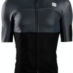 Maillot cyclisme Sportful Noir extensible respirant homme-0