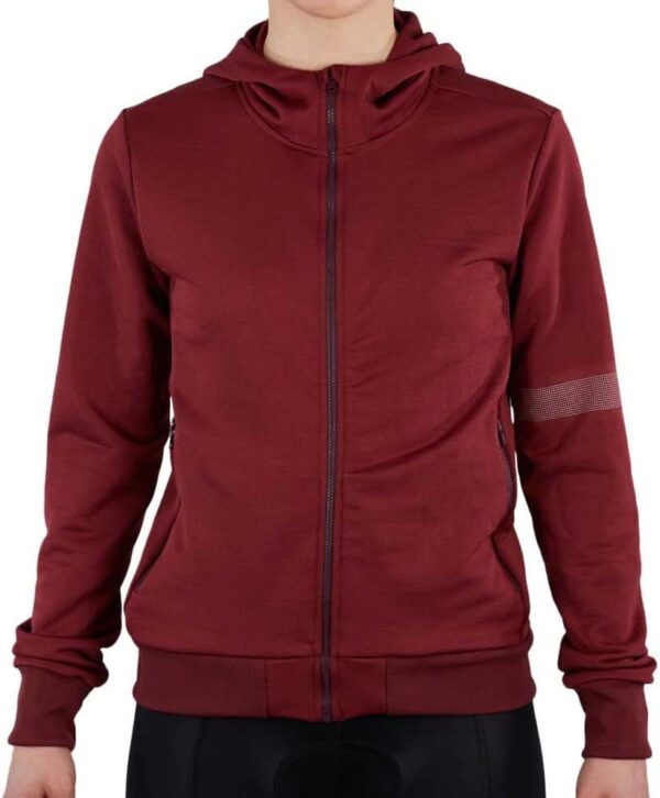 Veste Sportful femme polyester capuche réfléchissante-0