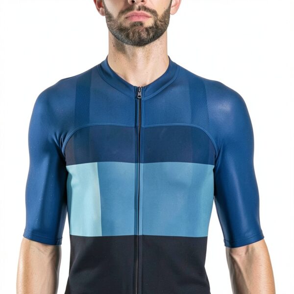 Maillot cyclisme Sportful Bleu Galaxie 3XL respirant-3