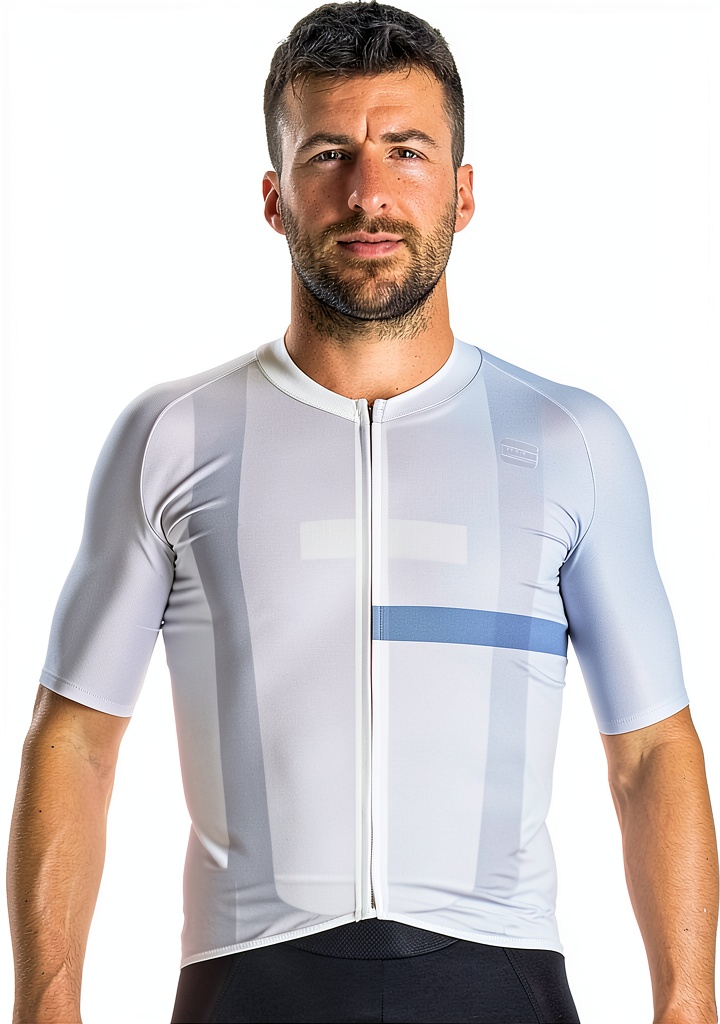 Bomber Sportful porté par un cycliste en action