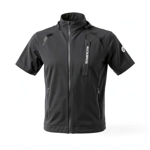 Veste cyclisme ROCKBROS respirante ajustement parfait Noir-5