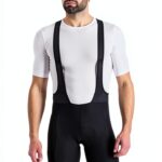 Maillot cycliste Sportful Noir XXL coupe ajustée chamois-0