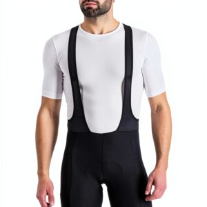 Maillot cycliste Sportful Noir XXL coupe ajustée chamois-0