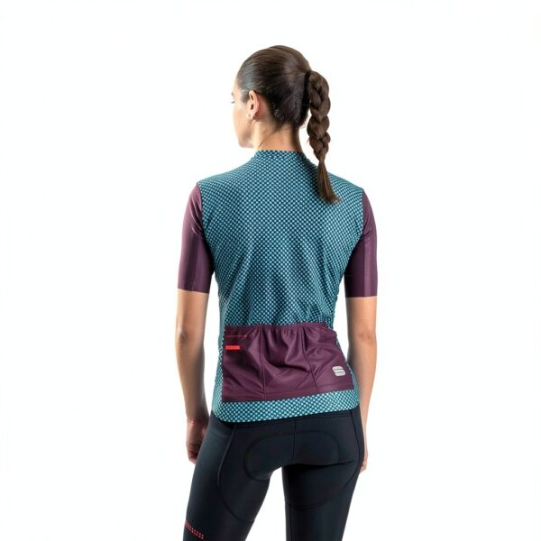 Maillot cyclisme Sportful polyester léger respirant femme-1