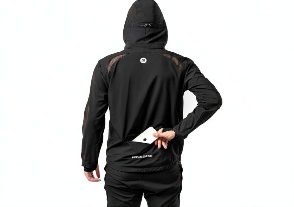 Veste cyclisme ROCKBROS respirante ajustement parfait Noir-3