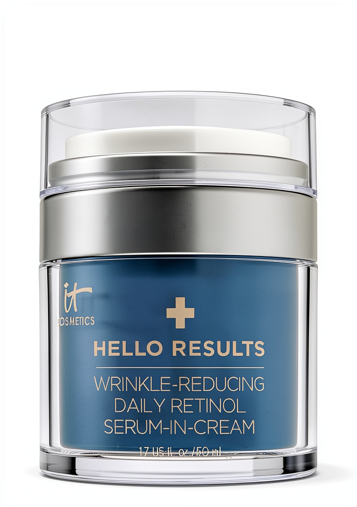 Application du sérum en crème It Cosmetics sur le visage