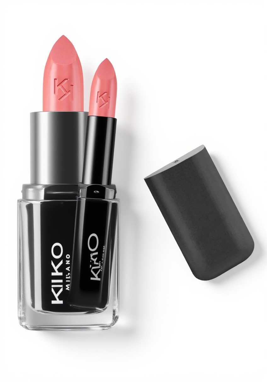 Rouge à lèvres KIKO Milano 405 appliqué sur les lèvres