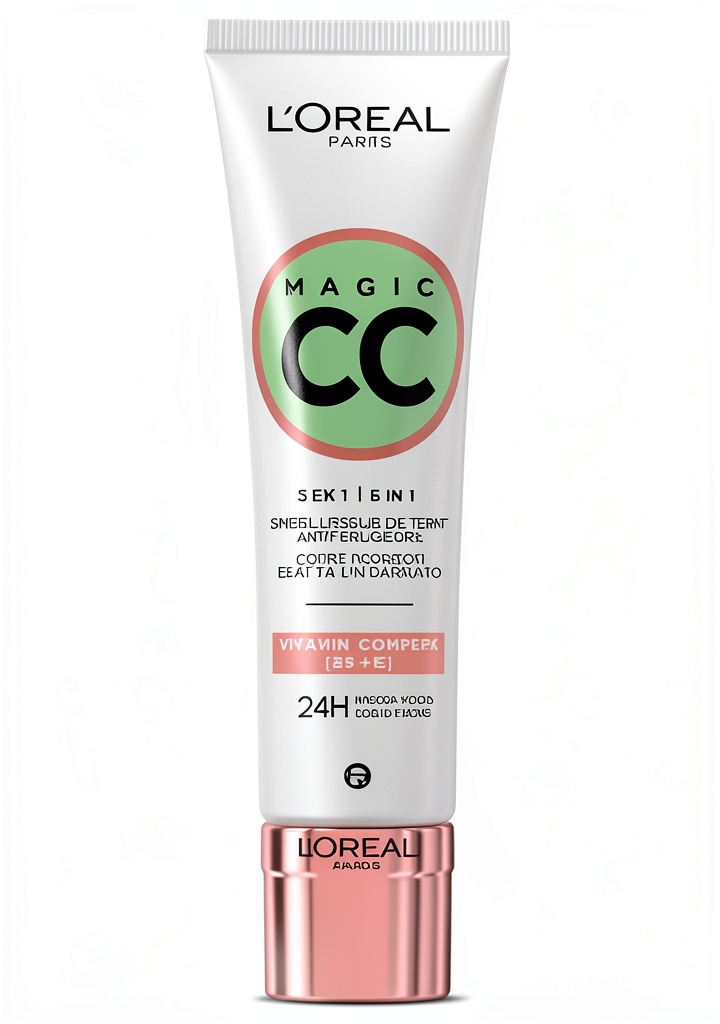 Application de la CC Crème Magic sur une peau sensible