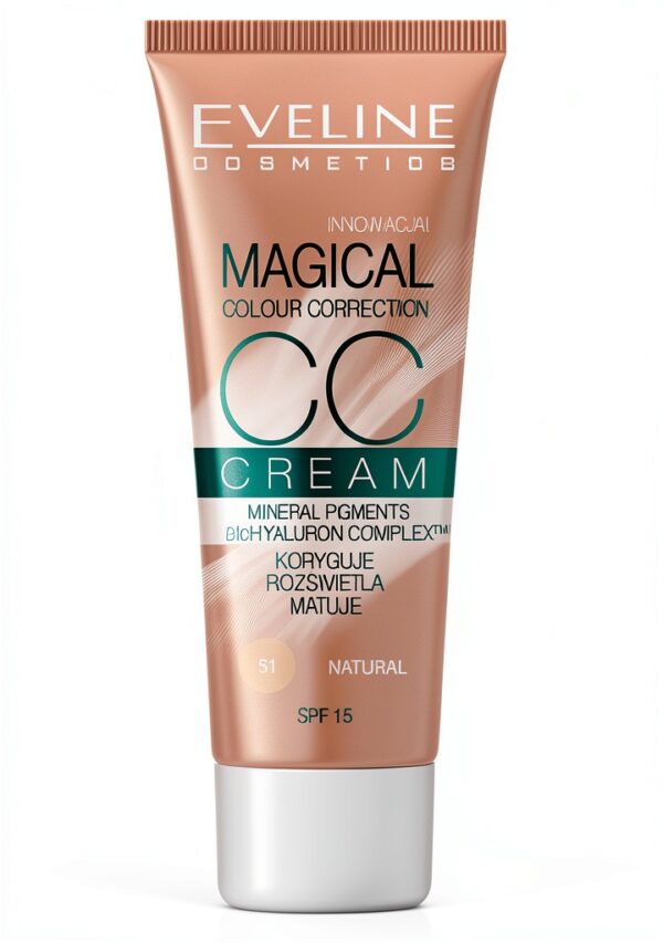 CC Crème Eveline Cosmetics Teint Uniforme Hydratation