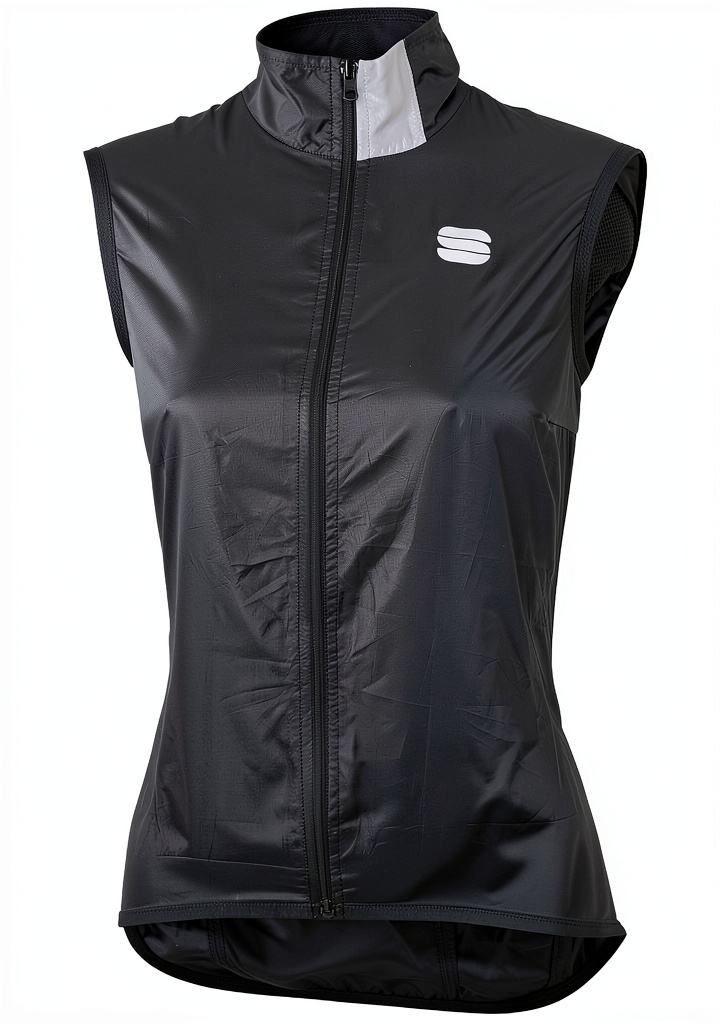 Blouson Sportful porté par un cycliste en action sur route