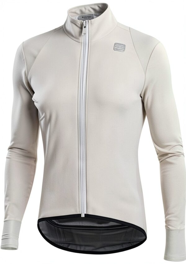 Veste cyclisme Sportful imperméable légère compression blanc-0