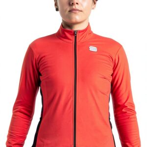 Sportful Femme Maillot Cyclisme Orange Respirant Confortable-0