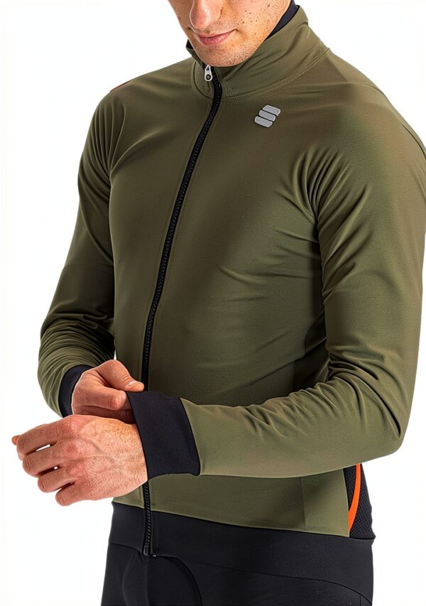 Maillot cyclisme Sportful coupe réfléchissante noir-4