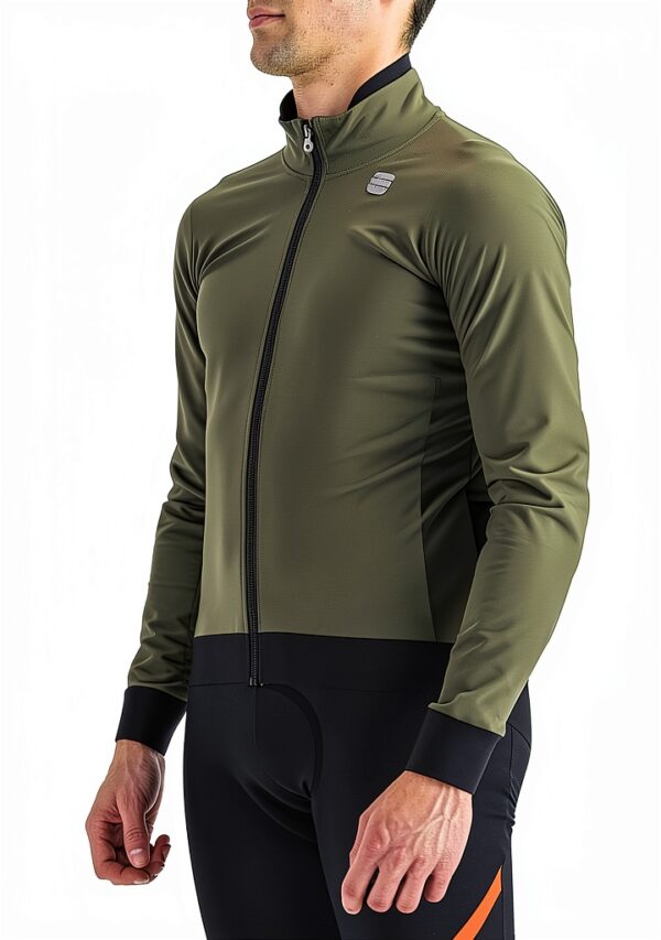 Maillot cyclisme Sportful coupe réfléchissante noir-6