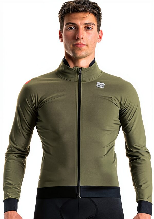 Maillot cyclisme Sportful coupe réfléchissante noir-0