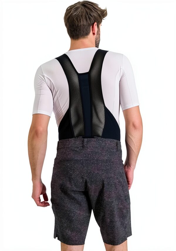 Sportful T-shirt noir homme coupe ajustée en coton-2