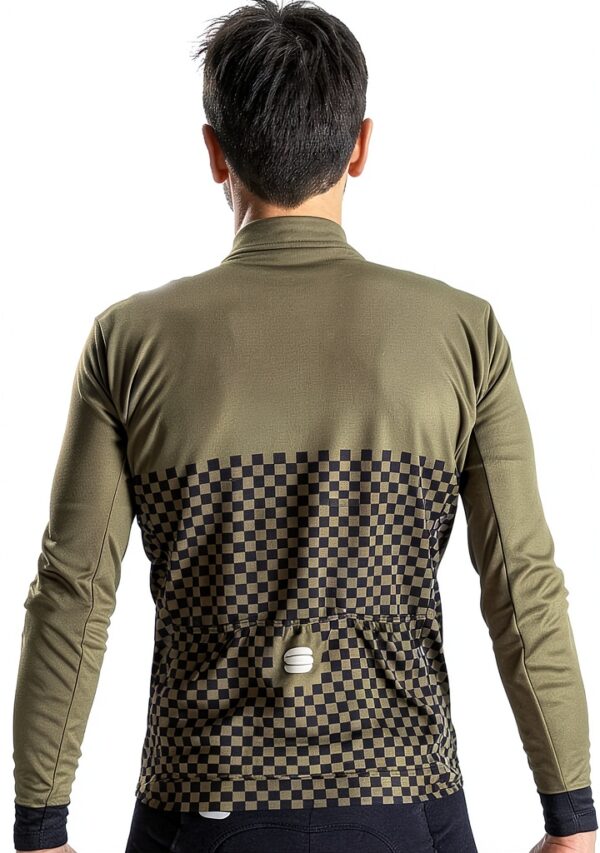 Sportful Veste sport homme polyester brossé vert olive S-3XL-1