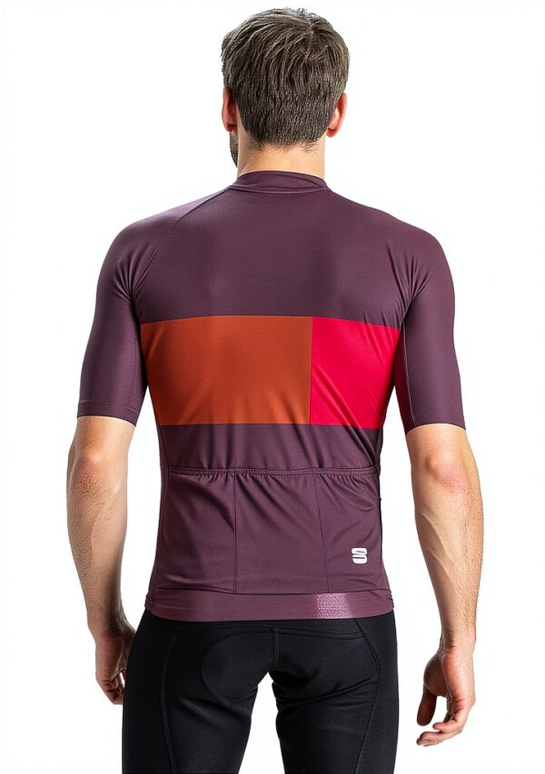 Sportful Maillot de Cyclisme Homme Ajusté Bleu Galaxie Taille M –-1