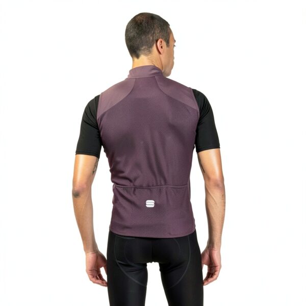Sportful Gilet de Running Homme Modèle 1121005 Couleurs Beetle et Dark-2
