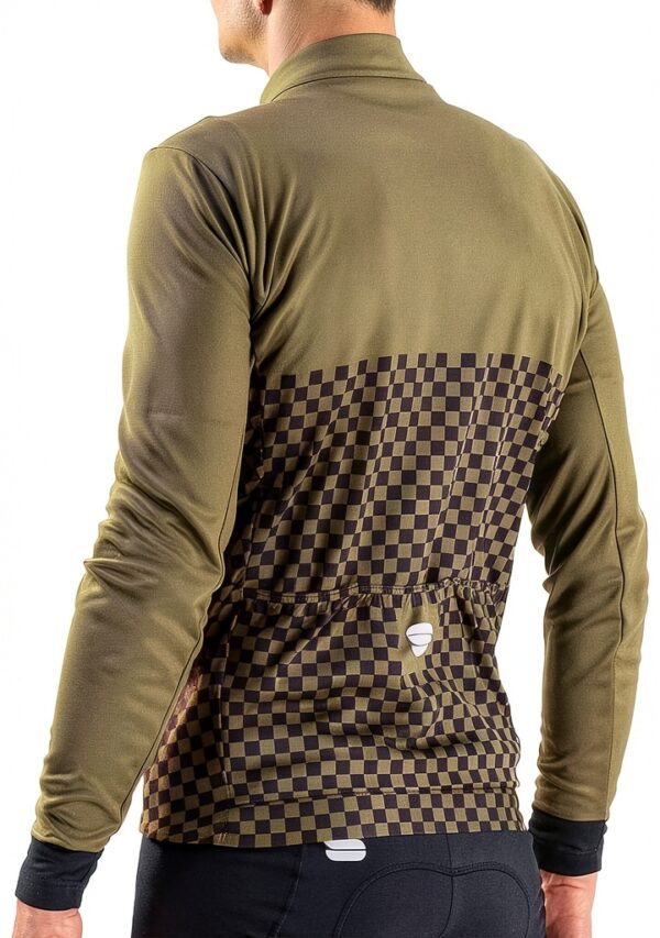 Sportful Veste sport homme polyester brossé vert olive S-3XL-3