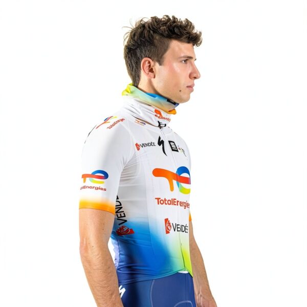 Sportful Neckwarmer Light Homme – Tissu Aéroélastique Réversible Blanc-2