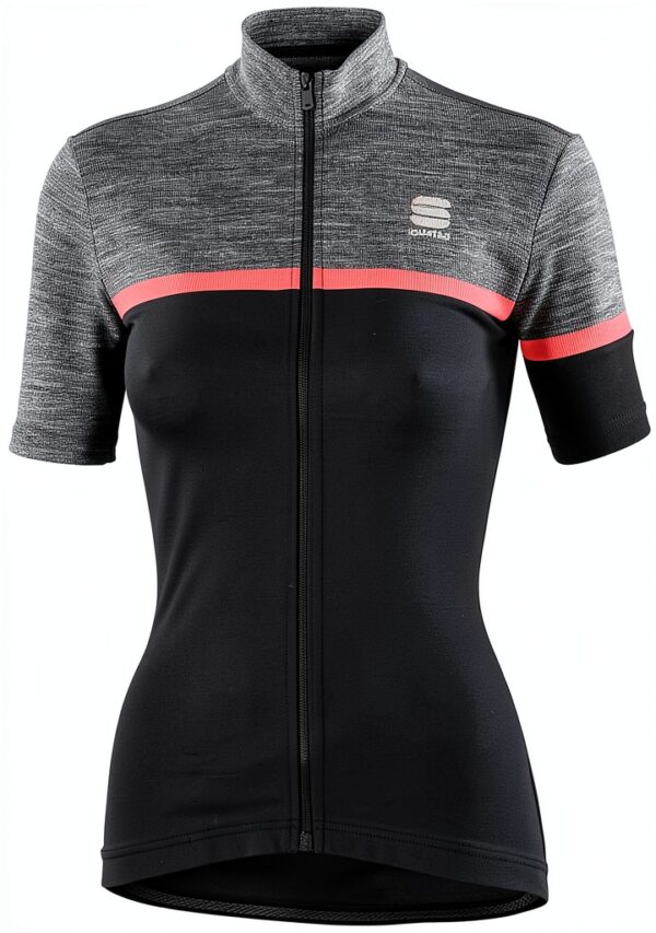Sportful Giara Jersey Women – Maillot cyclisme noir fluo XXL-0