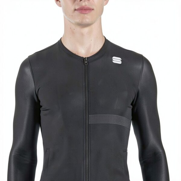 Sportful Matchy Ls Jersey Sweatshirt Homme Cèdre Coupe 100% polyester-3